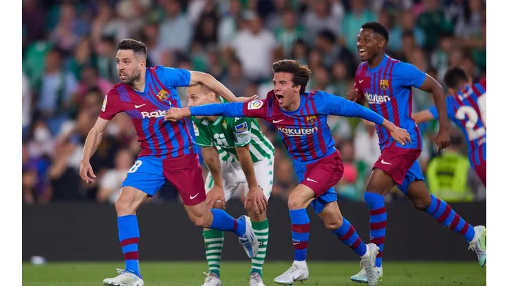 Jordi Alba firmó la clasificación con un golazo.