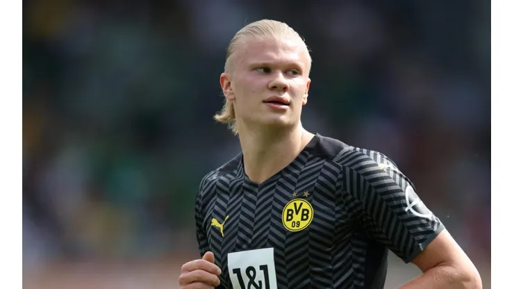Erling Haaland, cerca de salir de Borussia Dortmund.