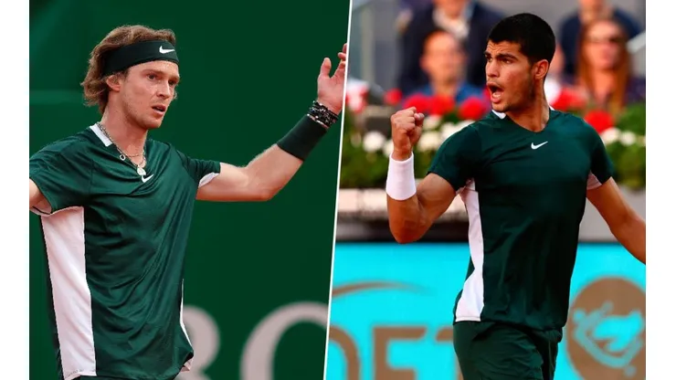 Jannik Sinner y Carlos Alcaraz.