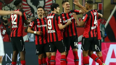 Festejo de gol de Patrik Schick.