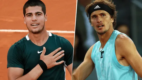 Carlos Alcaraz vs Alexander Zverev por la Final del Masters 1000 de Madrid