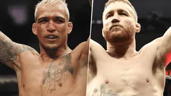 Charles Oliveira vs. Justin Gaethje por el UFC 274 (Foto: Getty Images).