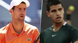 Novak Djokovic vs. Carlos Alcaraz por el Masters 1000 de Madrid (Foto: Getty Images).