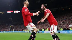 Cristiano Ronaldo y Juan Mata