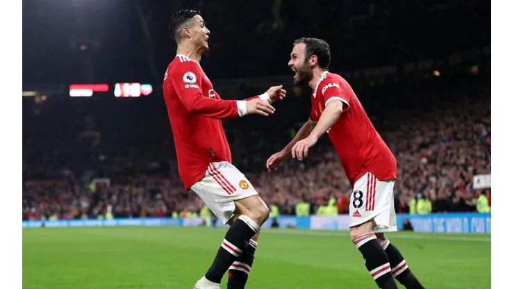 Cristiano Ronaldo y Juan Mata