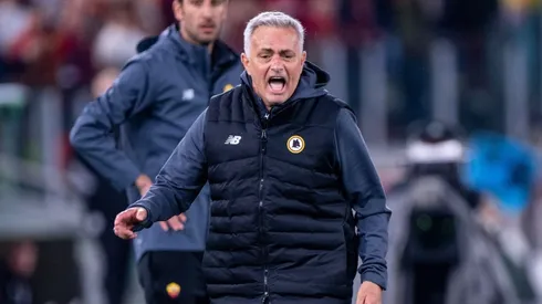 José Mourinho, entrenador de la Roma.