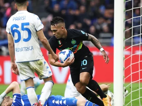 VIDEO: gol clave de Lautaro Martínez para que Inter empate ante Empoli