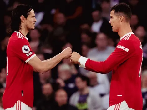 ¡Cavani quiso salir de Manchester United cuando llegó CR7!