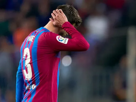 Preocupación para Barcelona: Piqué termina su temporada