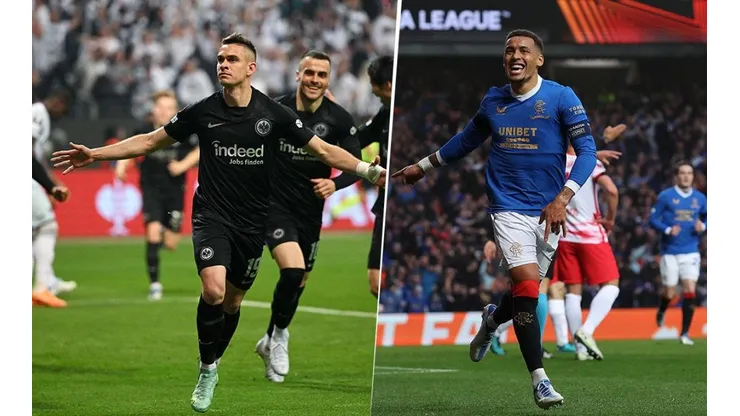 Frankfurt y Rangers en la final de Europa League.