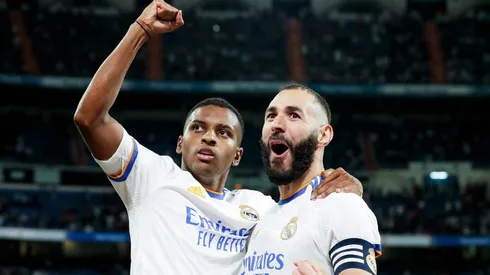 Rodrygo y Benzema, los goleadores del Merengue en Champions League.