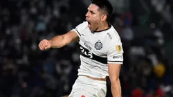 Saúl Salcedo, el autor del gol de Olimpia.