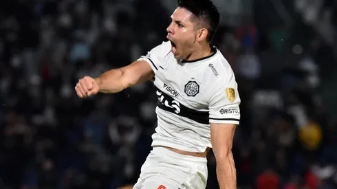 Saúl Salcedo, el autor del gol de Olimpia.