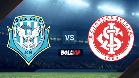 Guaireña vs. Internacional por la Copa Sudamericana.