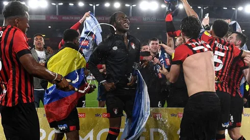 Celebración de Bournemouth.