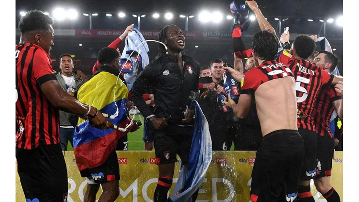 Celebración de Bournemouth.