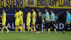 Jugadores de Villarreal le agradecieron a su hinchada.