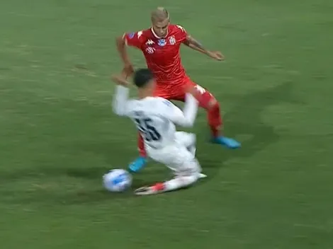 El caño de General Caballero que hizo enojar a un jugador de Independiente