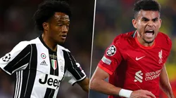 Juan Cuadrado y Luis Díaz.