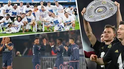 Campeones de Ligas grandes.