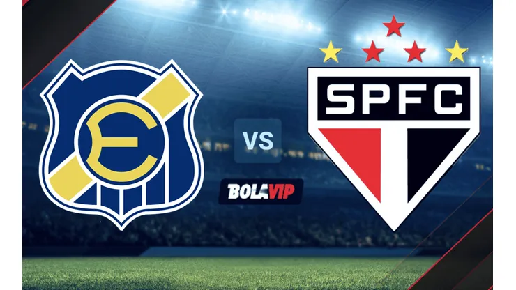 Everton vs. Sao Paulo por la Copa Sudamericana.
