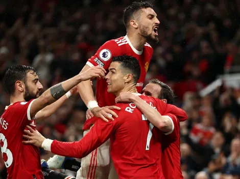 Cristiano Ronaldo se anotó en la goleada de Manchester United a Brentford