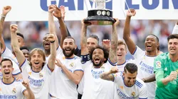 Real Madrid se coronó campeón de La Liga de España en la fecha 34