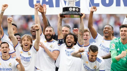 Real Madrid se coronó campeón de La Liga de España en la fecha 34