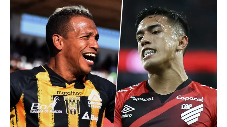 The Strongest vs. Paranaense por la Copa Libertadores (Fotos: Getty).