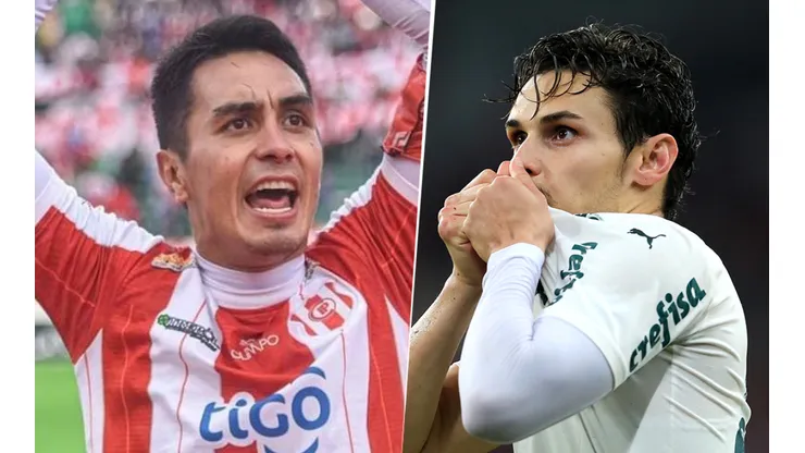 Independiente Petrolero vs. Palmeiras por la Copa Libertadores (Fotos: Twitter IP y Getty).