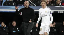 Guardiola en el Bernabéu