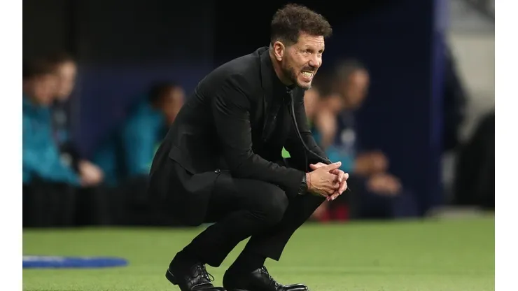 Diego Simeone, entrenador de Atlético de Madrid.