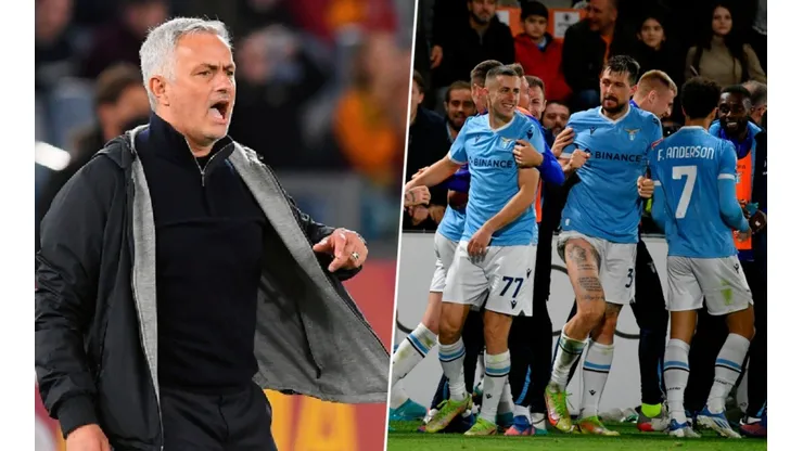 José Mourinho estalló contra Lazio