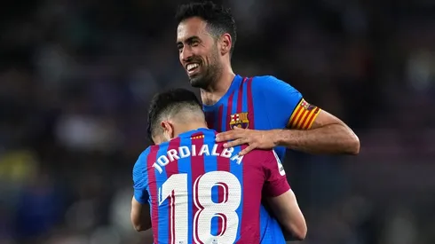 Sergio Busquets se anotó como goleador ante Mallorca.