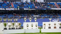 Una vitrina de trofeos que crece año a año en el Real Madrid (Foto: Getty Images).
