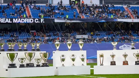 Una vitrina de trofeos que crece año a año en el Real Madrid (Foto: Getty Images).