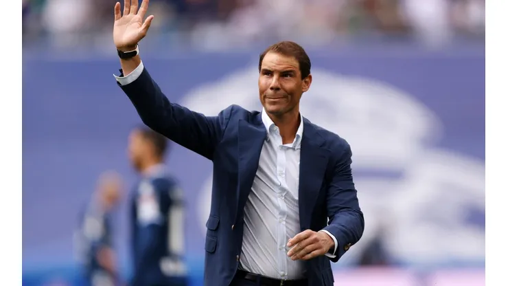 Rafael Nadal en el Bernabeú