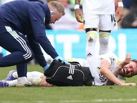 VIDEO: Durísima lesión de Stuart Dallas en Leeds