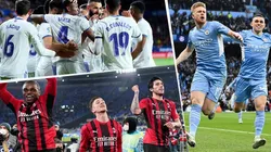 Líderes en las Ligas de España, Italia e Inglaterra.