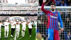 Real Madrid y una dedicatoria especial para Piqué