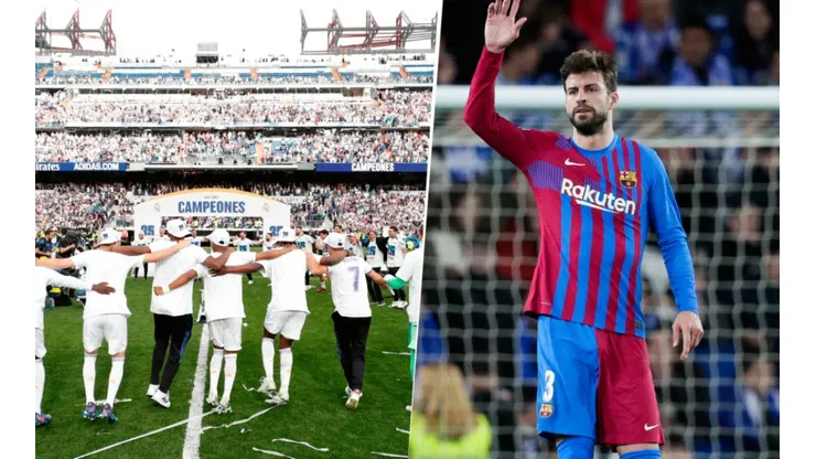 Real Madrid y una dedicatoria especial para Piqué