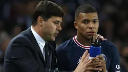 Mauricio Pochettino y Kylian Mbappé