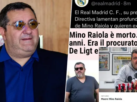 Cronología: así se dio el rumor y la desmentida muerte de Mino Raiola