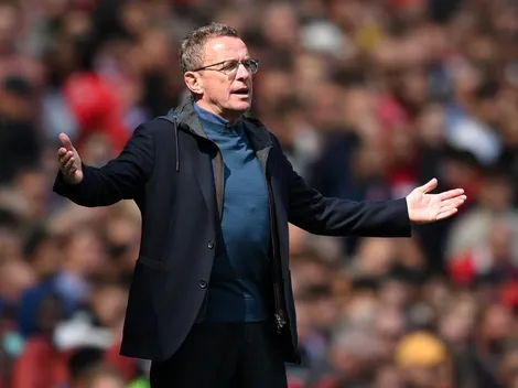 La frase de Rangnick que indigna al United: "Mejor quedar fuera de Europa"
