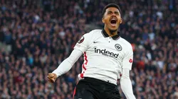 Ansgar Knauff, autor del primer gol para Frankfurt.