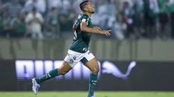 Rony en festejo con Palmeiras.
