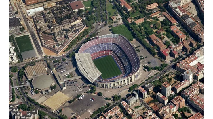 Estadio del Camp Nou.