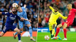 Manchester City, Real Madrid, Villarreal y Liverpool buscan un lugar en la final.