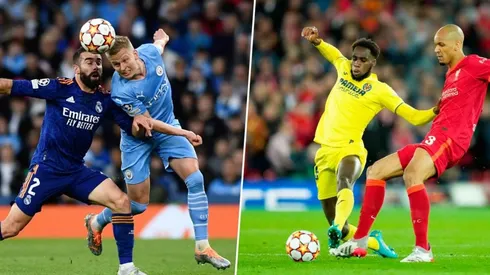 Manchester City, Real Madrid, Villarreal y Liverpool buscan un lugar en la final.