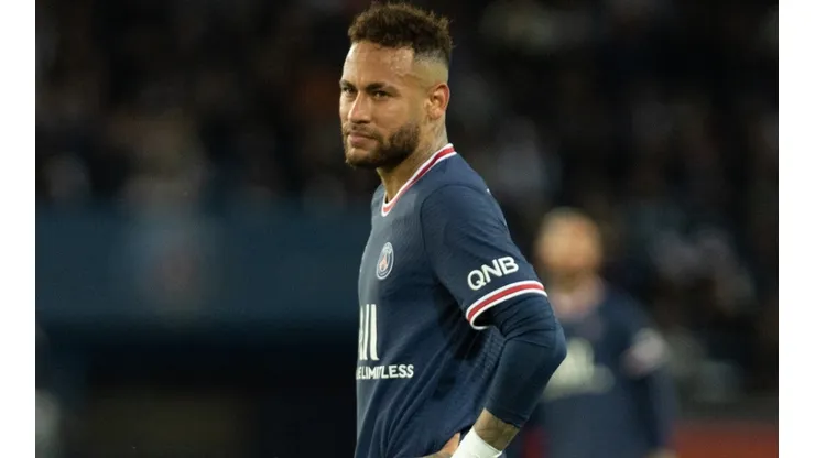 Neymar en un encuentro con PSG.